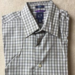 GAP-Men's long sleeve, Fitted shirt-Medium